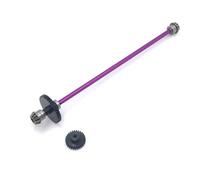 Piezas Para WLtoys 1/12 124016 124017 124018 124019 Conjunto Eje Transmisión Central Metal Mejorado Actualización Engranaje Motor Piezas Reinstalación Reparación Autos RC(Purple)