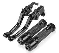 Piezas Para Yamaha XSR 700 900 ABS XSR700 2016 2017 2018, Palancas De Embrague De Freno Cortas Para Motocicleta, Empuñaduras, Extremos De Manillar, Accesorios CNC Con Logotipo(Negro)