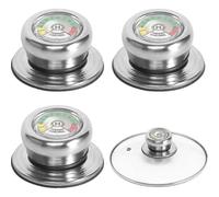 Piezas Perillas para Tapa de Olla con Termómetro Mango de Tapa de Vidrio Perillas para Tapa de Olla Mango de Tapa de Olla Perilla para Tapa