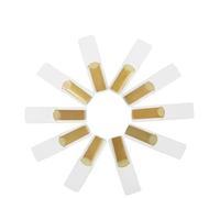 Piezas profesionales para saxofón 10 Unids/caja De Caña De Saxofón Alto De Alto Grado, Cañas De Bambú, Fuerza 2,5, Accesorios Para Instrumentos De Viento De Madera(Tenor)