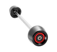 Piezas Protector De Chasis para Motocicleta para para RnineT R1200R R1250RS Eje Rueda Delantera. Protección contra Caídas Protector Horquilla Eje Rueda Moto(Negro,Conjunto 3)