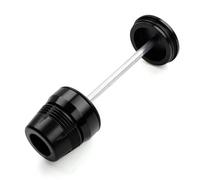 Piezas Protector De Eje Rueda Horquilla Delantera Y Trasera Motocicleta para R1200GS Adventure R 1200GS 1200 GS ADV GS (2014-2018) Protector Horquilla Eje Rueda Moto(Negro,Trasero)