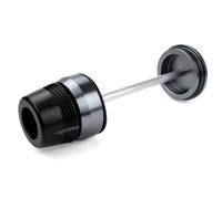 Piezas Protector De Eje Rueda Trasera para Horquilla Motocicleta para R1200GS para Rally para HP R 1200GS 1200 GS Adventure Protector Horquilla Eje Rueda Moto(Titanio)