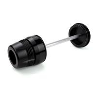 Piezas Protector De Eje Rueda Trasera para Horquilla Motocicleta para R1200GS para Rally para HP R 1200GS 1200 GS Adventure Protector Horquilla Eje Rueda Moto(Negro)