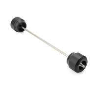 Piezas Protector De Rueda Horquilla Delantera Y Trasera Motocicleta para CFMOTO 450NK NK 450SS SS 2023-2025 Deslizador Cuadro Anti Protector Horquilla Eje Rueda Moto(Frente)