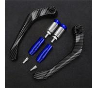 Piezas Protectoras De Mano para Palanca Embrague Freno Manillar Motocicleta 7/8 "para Aprilia para Shiver 750 900 2007-2017(Blue A)