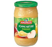 Piezas Puré De Manzana Andros 740 G