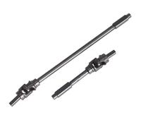 Piezas RC Compatible con Axial AXP8 Gilamon 1/8 Pieza De Mejora para Camión RC, Eje Portal Delantero De Acero Endurecido, Ejes De Transmisión Externos CVD