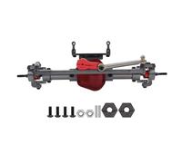 Piezas RC Compatible con Axial para SCX10 1/10 RC Crawler Car Actualización Modificación Piezas Metal CNC Eje Delantero Trasero Conector Servo Brazo