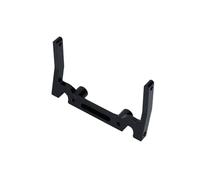 Piezas RC Compatible con Axial para SCX10 1/10 RC Tracked Car Upgrade Parts Accesorios 1 Pieza Caja Electrónica De Aluminio Viga De Montaje CNC(Black)