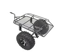 Piezas RC Compatible con Axial para SCX10 para Traxxas para TRX4 para Tamiya CC01 D90 Remolque De Simulación De Montaje De Enganche De Metal 1/10 RC para Rock Car