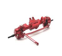 Piezas RC Compatible con FMS para FCX24 1/24 Coches RC, Mejoras, Piezas, Accesorios De Modificación, Portal Delantero Y Trasero Metal, Eje Completo