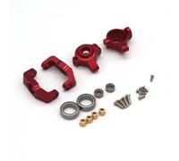 Piezas RC Compatible con FMS para Fire para Horse para Thunder 1/18 RC Car Accesorios Piezas Metal C para Asiento Copa De Dirección(Red)