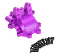 Piezas RC Compatible con MJX para Hyper Go 1/14 14210 14209 RC Piezas De Coche Accesorios Caja De Cambios Delantera De Metal Cubierta Frontal De Carcasa Diferencial(Purple)