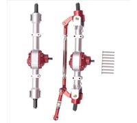 Piezas RC Compatible con MN D90 D91 D96 D99S MN90 MN96 MN99 para MN99S 1/12 RC Car Upgrade Parts Modificación Eje Delantero Trasero Completo