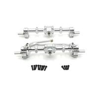 Piezas RC Compatible con MN82 LC79 para MN78 D90 D91 D96 99S 1/12 RC Cars Actualizaciones Piezas Accesorios Metales Eje Portal Delantero Trasero