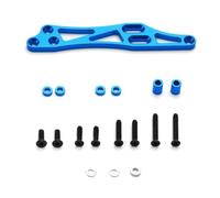 Piezas RC Compatible con Tamiya GT01 RC Mejora para Coche De Orugas Piezas De Modificación Accesorios Protector Inferior Metálico para Servo