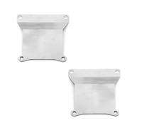 Piezas RC Compatible con Tamiya para TT-01 1/10 Piezas De Acero Inoxidable para Coche RC, Protector De Caja De Cambios Y Placa De Deslizamiento