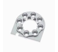 Piezas RC Compatible con Tamiya para TT01 DF02 RC Mejora para Coche RC Piezas De Modificación Accesorios De Motor Metálico Soporte para Asiento 53666