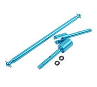 Piezas RC Compatible con Tamiya para TT02 TT02D para TT-02B 1/10 RC Car Upgrade Accesorios Piezas Eje De Transmisión Central Juego De Juntas De Hélice(Blue)