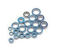 Piezas RC Compatible con TRAXXAS para Mini para Maxx RC Car Truck Upgrade Parts Accessories Kit De 20 Piezas De Rodamientos De Bolas Sellados De Goma