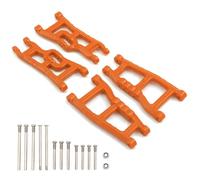Piezas RC Compatible con Traxxas para Slash para VXL para Nitro para Slash para Raptor 1/10 Juego De Brazos De Suspensión Delanteros Y Traseros De Nylon para Coches RC