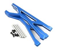 Piezas RC Compatible con Traxxas para X-Maxx 6S 8S 1/5 RC Monster Truck Piezas Accesorios 2 Piezas Brazo De Suspensión Superior Delantero Y Trasero De Metal(Blue)
