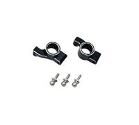 Piezas RC Compatible con WLtoys 244016 para LOSI Micro-B 1/24 RC Mejora De Coche Accesorios De Modificación Piezas Cubierta Metálica para Rueda Trasera(Black)