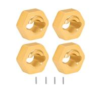 Piezas RC Para LOSI Micro-B Para Wltoys 244016 1/24 Para Cubo Hexagonal Rueda Latón 3 Mm Con Pasadores Coche RC Modelo Para Buggy LOS00007 Pieza Actualización(4pcs)