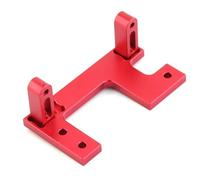 Piezas RC para Tamiya 1/14 Tractor Truck RC Cars Accesorios De Bricolaje Piezas De Actualización De Soporte De Servo De Engranaje De Dirección De Aleación De Aluminio(Red)