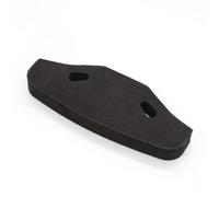 Piezas RC para Tamiya para TT01 para TT02 1/10 RC Mejora De Coche Piezas Repuesto Accesorios Parachoques Delantero Esponja Espuma(Black)