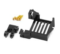 Piezas RC para TRAXXAS 1/5 para X-MAXX XMAXX 1/6 para XRT 1/10 para MAXX 7749 Adaptador De Montaje De Servo De Metal Y Brazo Servo De 25T Piezas De Actualización De Automóvil RC Acce(Black)