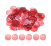Piezas redondas de concha - 100 dijes para manualidades, colgantes planos de concha marina natural de 5 cm con agujeros, conectores de cuentas de moneda de concha de disco para campanillas de viento