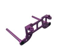 Piezas Reemplazos RC Para HSP 94101 94102 94122 94103 94123 1/10 7 Juego Placas Parachoques Traseras Aluminio RC Drift Car Mejoras Reparaciones Reemplazos Accesorios(Purple)