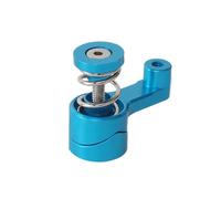 Piezas Reemplazos RC Para MJX 14210 14209 14702B 21T Conjunto Protector Servo Metálico Juego Brazos Servo Monster Trucks Mejoras Reparaciones Repuestos Coches RC(Blue)