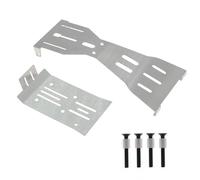 Piezas Reparación RC Para Arrma Fury Mega 1/10 Metal Acero Inoxidable Para Chasis Protector De Cárter Piezas De Mejora Para Coche RC