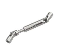 Piezas Reparación RC Para MN Para MN168 Para MN82 LC79 Para MN78 1/12 Eje De Transmisión OP Accesorios Kit Piezas Actualización Metal Modelo RC Camión Sobre Orugas Para Buggy(Silver,1pcs)