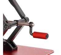 Piezas Reparación RC Para TRX4 Para Redcat Para Axial Para Arrma Para Kraton Para Slash 1/10 1/12 RC Car Work Stand Estación Reparación Altura Ajustable Ensamblaje Para Plataforma(Red)