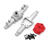 Piezas Reparación RC Per MN Per MN128 MN86 MN86S G500 1/12 Piezas Coche RC Mejora Metal Carcasas Montaje Delanteras Traseras Accesorios Control Remoto(Silver)