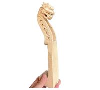 Piezas Repuesto Violín Violín 4/4 Con Clavijero Tallado A Mano De Arce Duro Natural Con Tallado De Animales(5 string L)