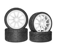 Piezas Ricambi RC Para Arrma Para Infraction Para Limitless Para Felony Para Fsr 1/7 53 107 42 100 Neumático Neumático 17mm Rueda Hexagonal Modelo GT RC Piezas De Coche(White,B)