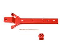 Piezas Ricambi RC Para Traxxas Para Mini Para Maxx 2S 1/16 Placa Protectora Chasis Aleación Aluminio, Piezas De Mejora Accesorios Reparación Coches RC Modificados(Red)