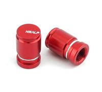 Piezas Tapa válvula Accesorios Motocicleta Tapa Válvula Neumático Aire para Honda XL600V XL650V XL700V XL 600 650 700 V Transalp(Rosso)