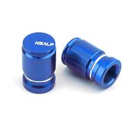 Piezas Tapa válvula Accesorios Motocicleta Tapa Válvula Neumático Aire para Honda XL600V XL650V XL700V XL 600 650 700 V Transalp(BLU)