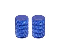 Piezas Tapa válvula para Yamaha MT-09 MT09 MT 09 2013 2014 2015 2016 2017 2018 2019 2020 CNC Válvula De Neumático Aluminio Cubierta Puerto Aire Tapas Vástago Motocicleta(BLU)