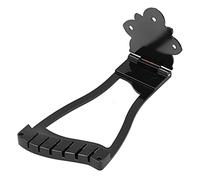 Piezas Traseras de Guitarra Eléctrica, Cuerpo Hueco de Repuesto de Pieza Trasera de Puente con Tornillos para Jazz para Instrumento Musical(negro)