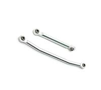 Piezas Varillaje RC Compatible con FMS para FCX24 1/24 RC Crawler Car Mejoras Piezas Accesorios Barras De Dirección De Metal Enlace De Dirección Enlace De Amarre(Silver)