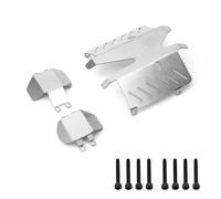 Piezas Vehículos RC para Tamiya CC02 1/10 Protector De Chasis De Acero Inoxidable Placa Protectora Piezas De Actualización para Coche RC