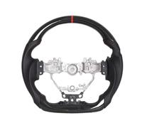 Piezas volante coche Compatible Con Lexus Para IS200 IS250 IS350 IS F 2013 2014 2015 2016 2017 Hydro Dip Fibra Carbono Costuras Rojas Volante Piezas Automóvil