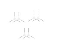 Piezas y accesorios for aspiradora robot Xiao-mi S20+ / S10 Plus / S10+ / B108GL / B105 / B108CN B113CN: filtro, cepillo lateral y mopa.(Light Grey)